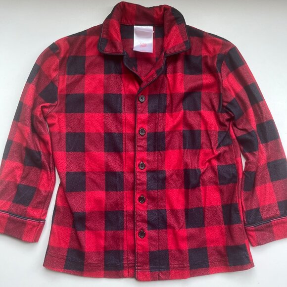 Red Buffalo Plaid Pajamas Size 5 - Picture 3 of 8